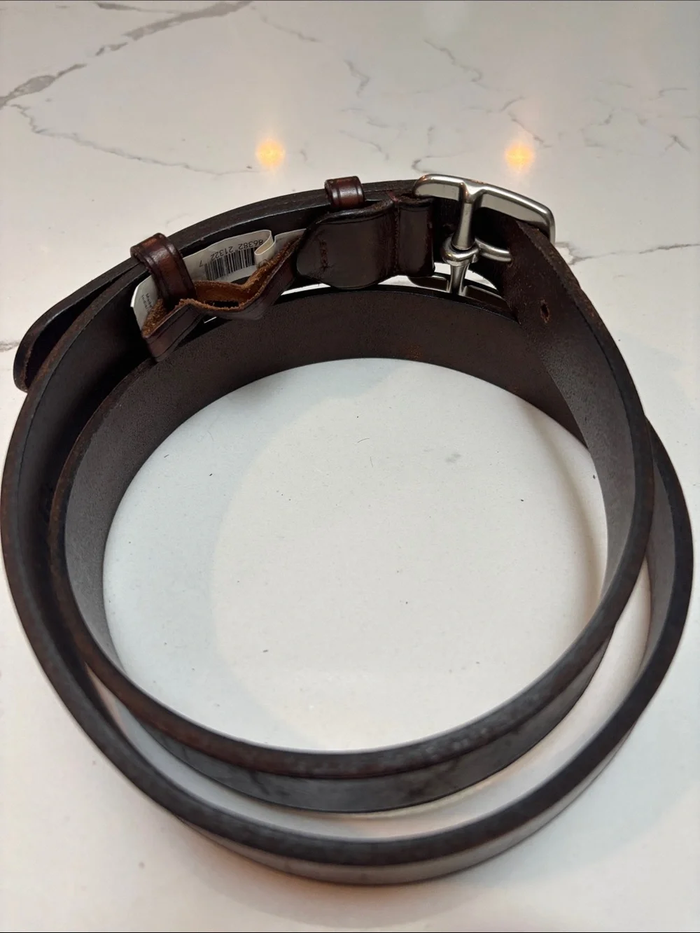 Coach Classic Brown Leather Belt 38